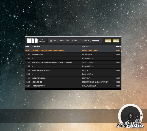 PLAYER for your Web Radio - Web Radio Design